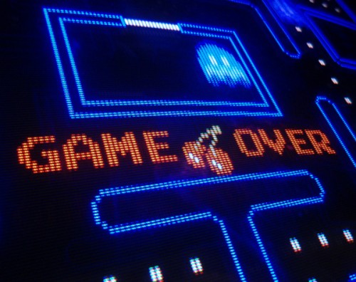 Pac-Man-Game-Over