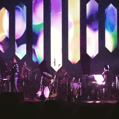 Sufjan Stevens at the Palace Theater in Albany. Photo by the author.