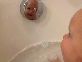 The government should respect my privacy; here's my child bathing.