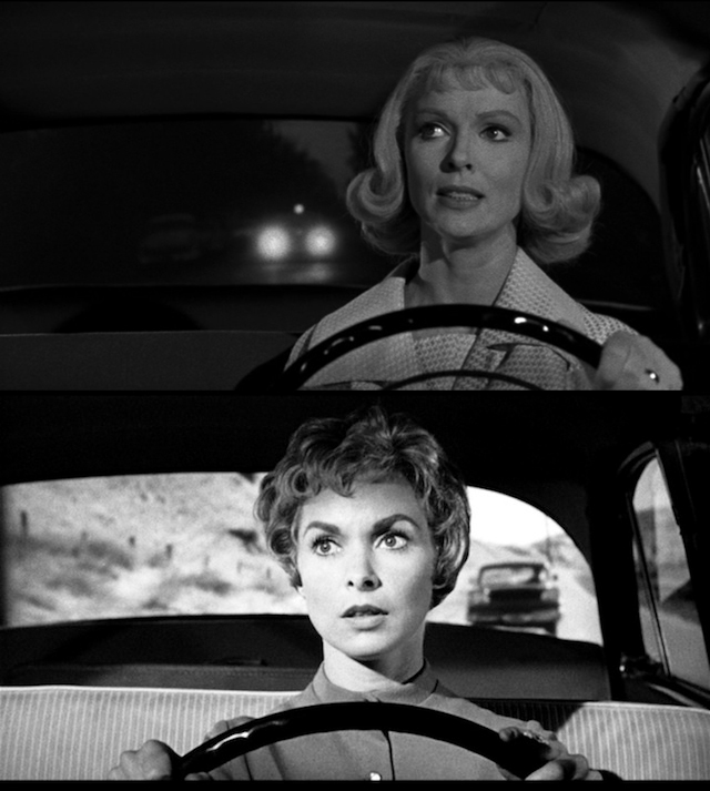 Jean Arless (top) and Janet Leigh.