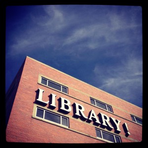 It really does says Library!