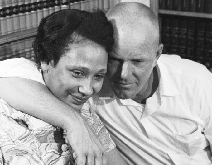 Mildred and Richard Loving in 1967.