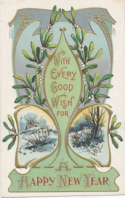 Mistletoe_Postcard_1900