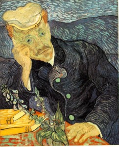 Vincent Van Gogh, Portrait of Dr. Gachet