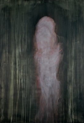 Astrid Cravens, Phantoms, 2009. Oil on panel, 32" x 36", courtesy of the artist 