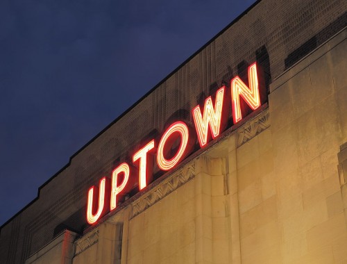 The Uptown Theater in DC. Photo: Ghosts of DC.