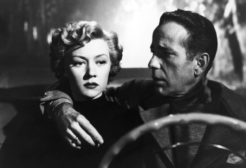 Gloria Grahame and Humphrey Bogart in Nicholas Ray's IN A LONELY