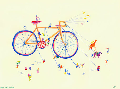 jessica-findley-art-dream-bike-delivery