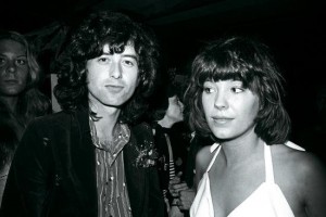 Pamela and Jimmy Page