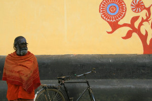 Orange Sadhu by Flickr user P, published under Creative Commons.