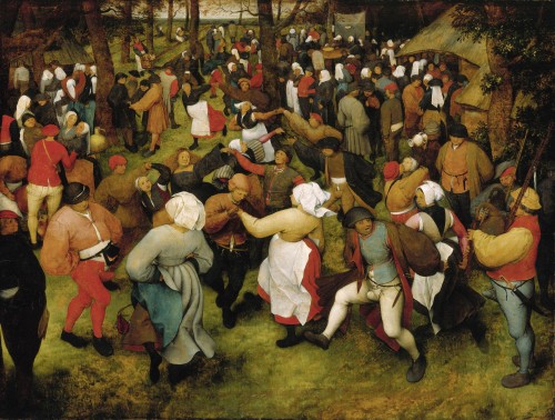 The Wedding Dance, Pieter Bruegel the Elder, ca. 1566, oil on oak panel. Detroit Institute of Arts
