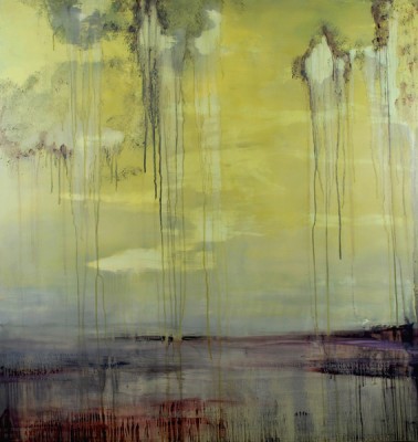 Astrid Cravens, Summer 2009. 2010, Oil on panel, 48" x 46", courtesy of the artist. 