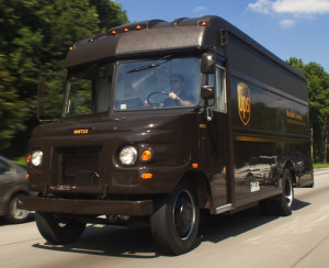 UPS truck, image by Flickr user David Guo published under creative commons