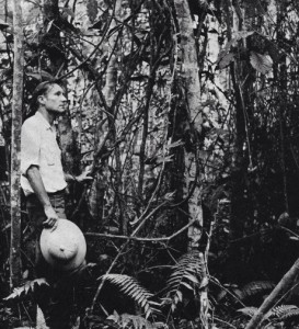 William Burroughs in the jungle.